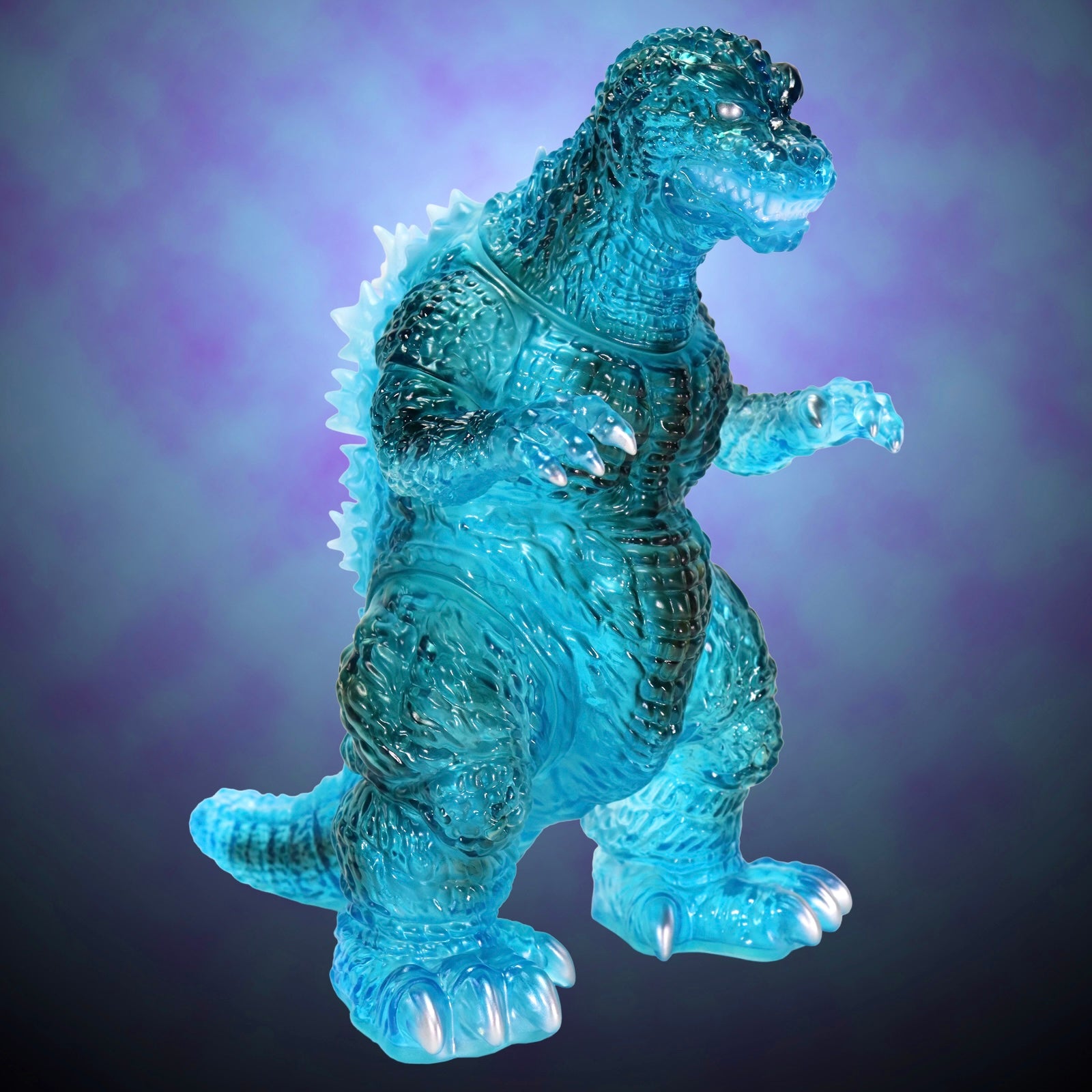 PRE-ORDER CCP Japan - Big Retro Soft Vinyl Series - Godzilla (2001): Heat Clear Blue Ver.