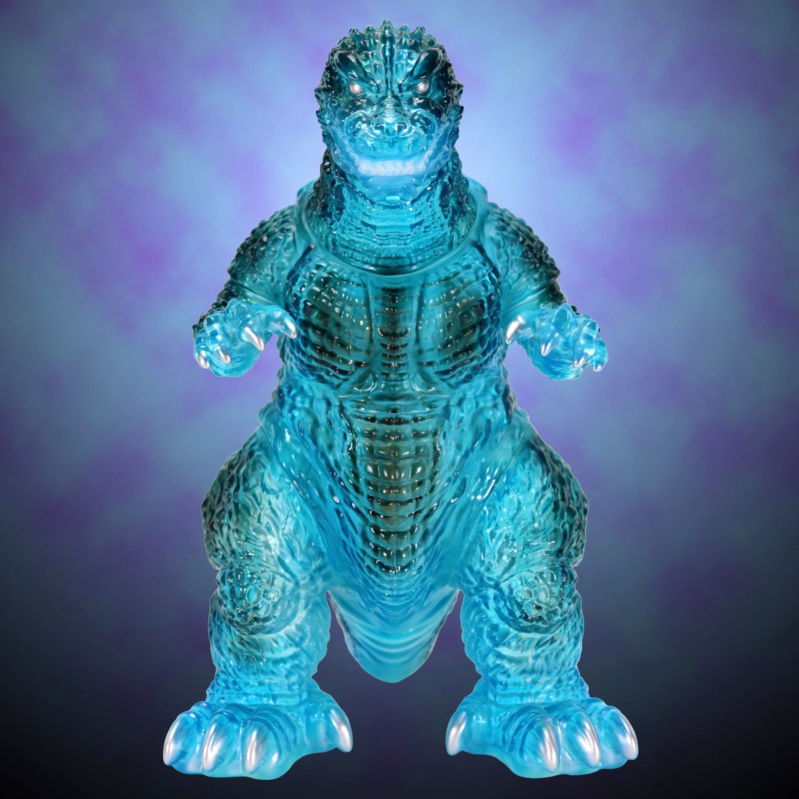 PRE-ORDER CCP Japan - Big Retro Soft Vinyl Series - Godzilla (2001): Heat Clear Blue Ver.