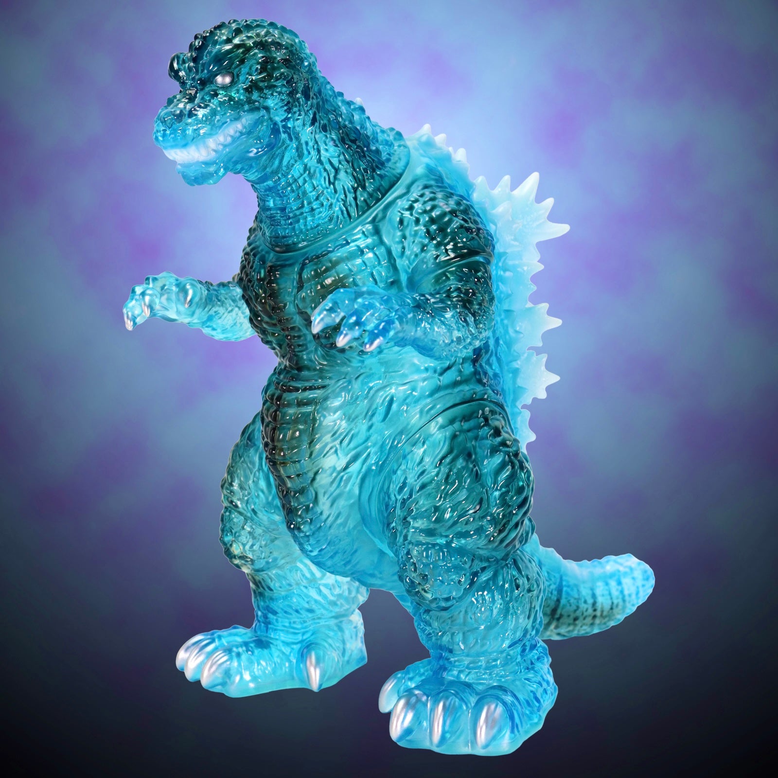 PRE-ORDER CCP Japan - Big Retro Soft Vinyl Series - Godzilla (2001): Heat Clear Blue Ver.