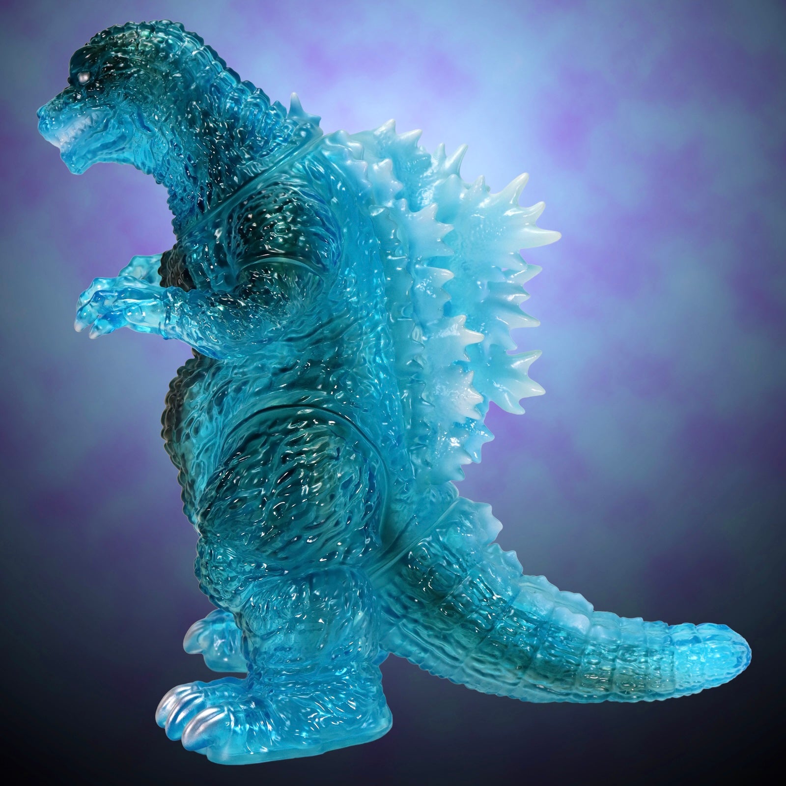 PRE-ORDER CCP Japan - Big Retro Soft Vinyl Series - Godzilla (2001): Heat Clear Blue Ver.