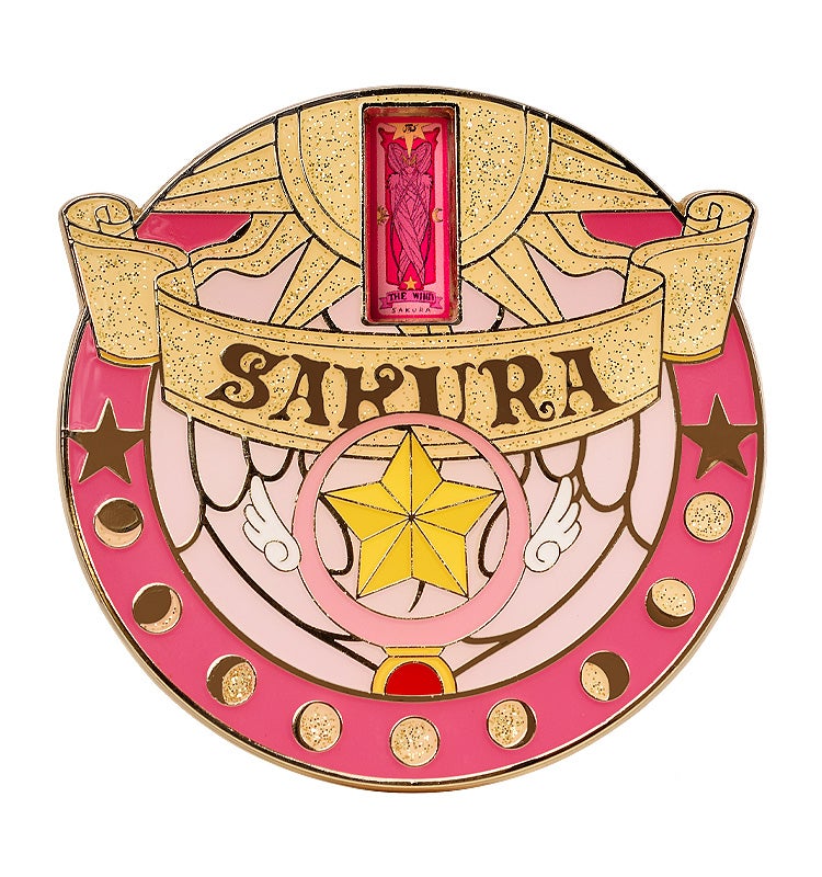 SPECIAL ORDER Good Smile Moment - Cardcaptor Sakura 25th Anniversary Metal Badge - Star Wand [JP]