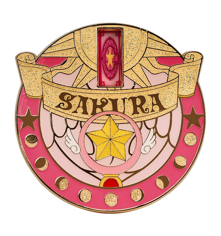 SPECIAL ORDER Good Smile Moment - Cardcaptor Sakura 25th Anniversary Metal Badge - Star Wand [JP]
