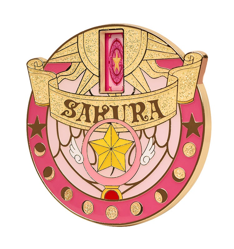 SPECIAL ORDER Good Smile Moment - Cardcaptor Sakura 25th Anniversary Metal Badge - Star Wand [JP]