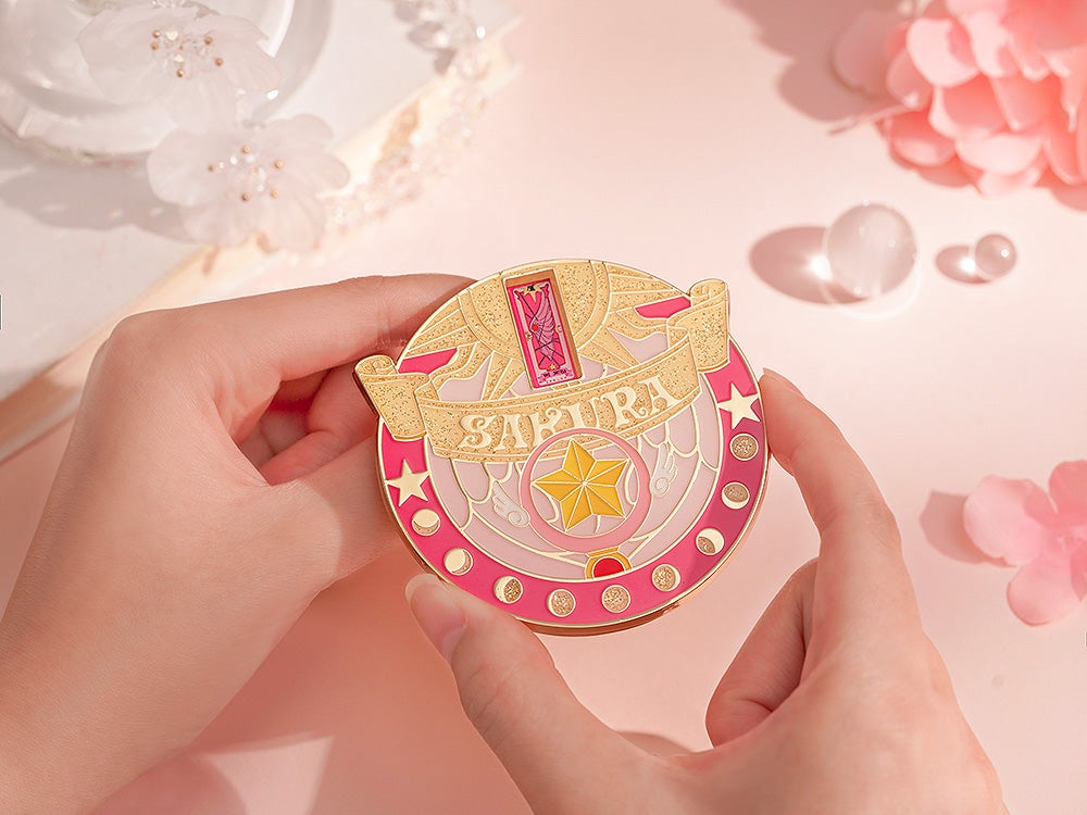 SPECIAL ORDER Good Smile Moment - Cardcaptor Sakura 25th Anniversary Metal Badge - Star Wand [JP]