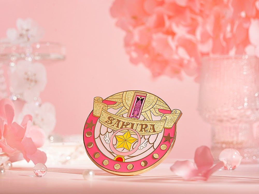 SPECIAL ORDER Good Smile Moment - Cardcaptor Sakura 25th Anniversary Metal Badge - Star Wand [JP]