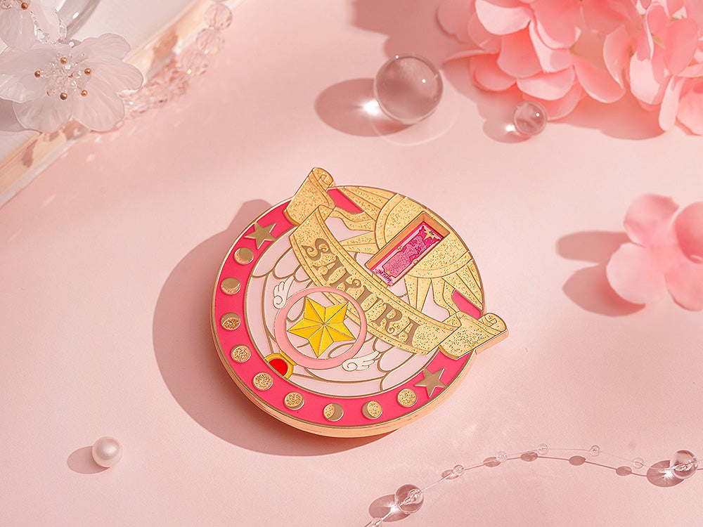 SPECIAL ORDER Good Smile Moment - Cardcaptor Sakura 25th Anniversary Metal Badge - Star Wand [JP]