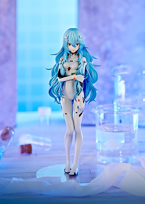 PRE-ORDER Good Smile Company - POP UP PARADE - Rebuild of Evangelion - Rei Ayanami: Long Hair Ver. [2nd Release]