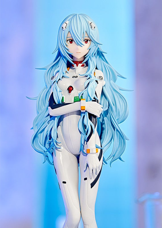 PRE-ORDER Good Smile Company - POP UP PARADE - Rebuild of Evangelion - Rei Ayanami: Long Hair Ver. [2nd Release]