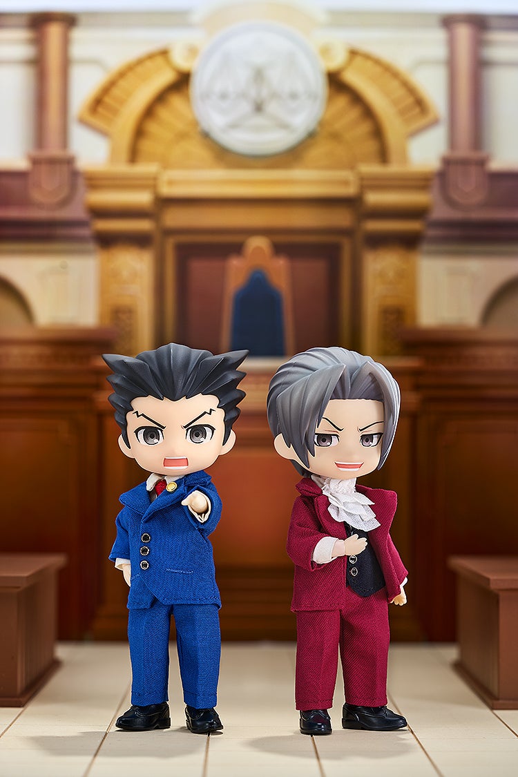 PRE-ORDER Good Smile Company - Nendoroid Doll - Ace Attorny - Miles Edgeworth