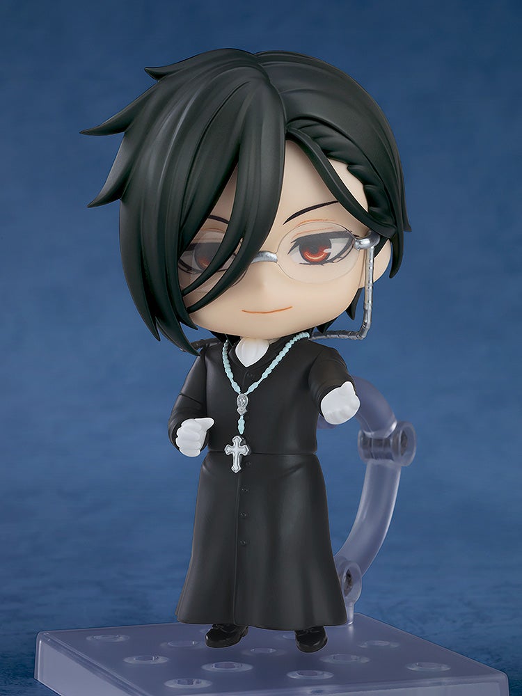 IN-STOCK ORANGE ROUGE - Nendoroid 2670 - Black Butler: Boarding School Arc - Sebastian Michaelis: Sapphire Owl Ver.