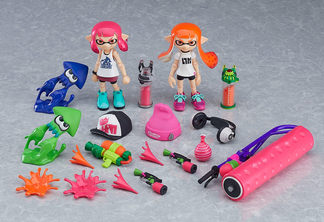 PRE-ORDER Good Smile Company - figma 400-DX - Splatoon/Splatoon 2 - Splatoon Girl: DX Edition [2nd Release]