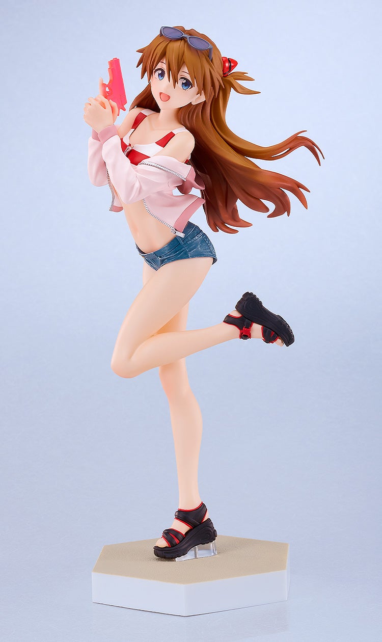 PRE-ORDER Good Smile Company - POP UP PARADE BEACH QUEENS - Rebuild of Evangelion - Asuka Shikinami Langley L Size
