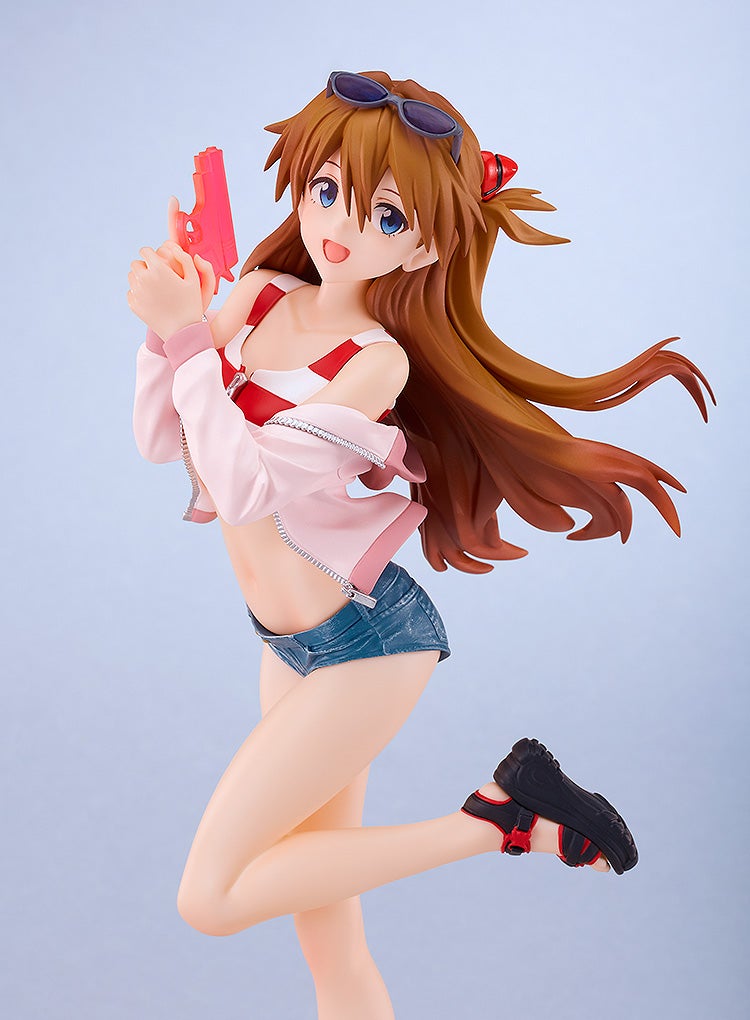 PRE-ORDER Good Smile Company - POP UP PARADE BEACH QUEENS - Rebuild of Evangelion - Asuka Shikinami Langley L Size