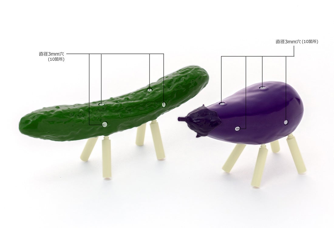 SPECIAL ORDER StudioSYUTO - Shoryo Uma Plastic Model - Cucumber & Eggplant 1/1 [July 2026] [JP]