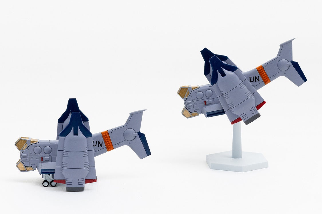 SPECIAL ORDER StudioSYUTO - SYUTO Tiny Scale - Rebuild of Evangelion - UNAF Close Air Support VTOL Aircraft YAGR-3B 1/350 [JP]