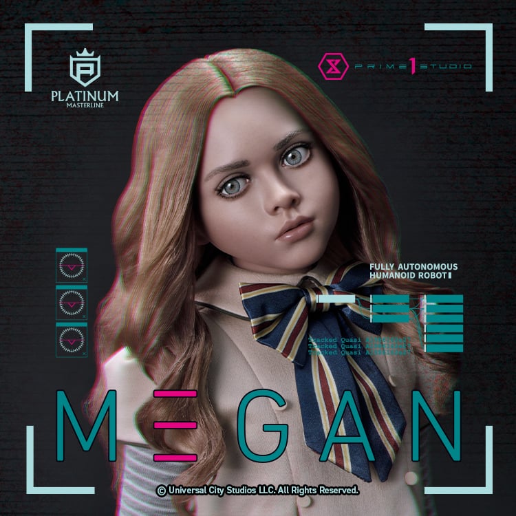 PRE-ORDER Prime1 Studio - Platinum Masterline - M3GAN (Film) - M3GAN Bonus Version 1/3