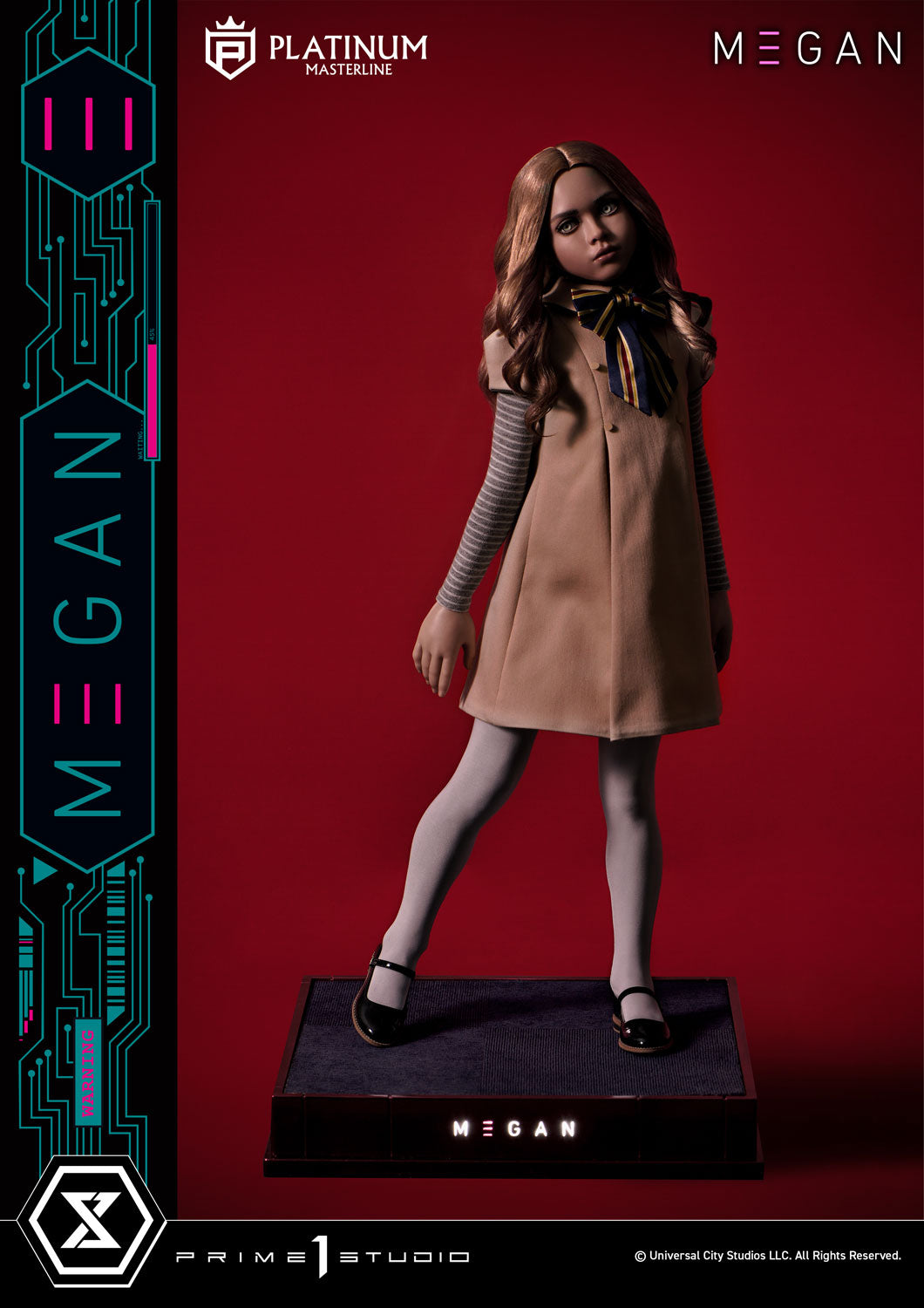 PRE-ORDER Prime1 Studio - Platinum Masterline - M3GAN (Film) - M3GAN Bonus Version 1/3