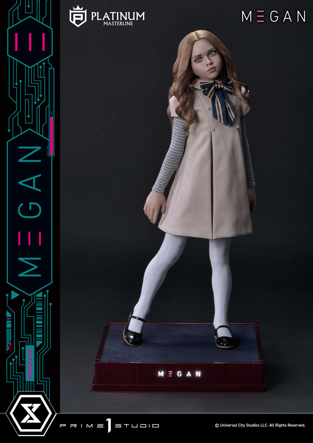 PRE-ORDER Prime1 Studio - Platinum Masterline - M3GAN (Film) - M3GAN Bonus Version 1/3