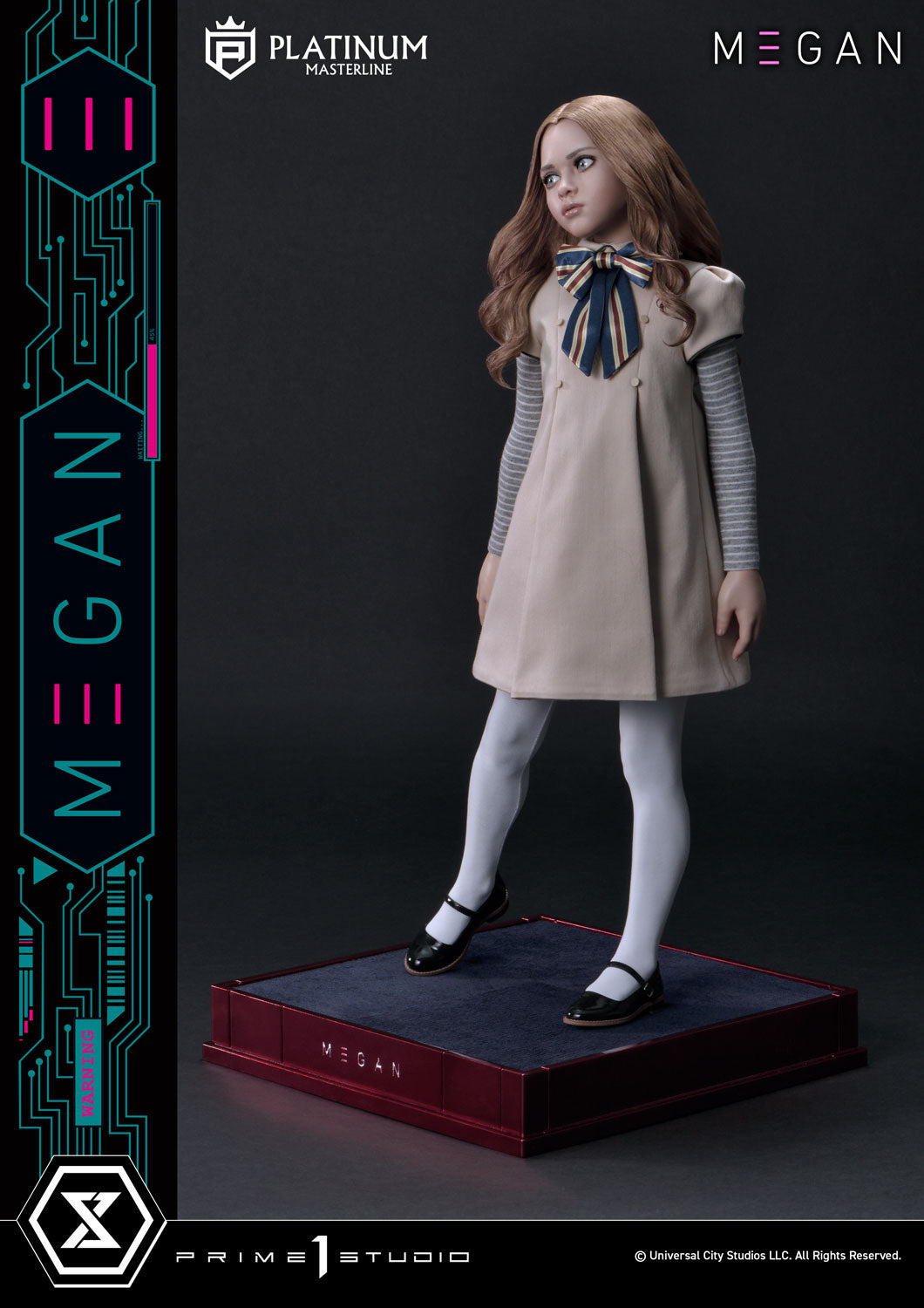 PRE-ORDER Prime1 Studio - Platinum Masterline - M3GAN (Film) - M3GAN Bonus Version 1/3