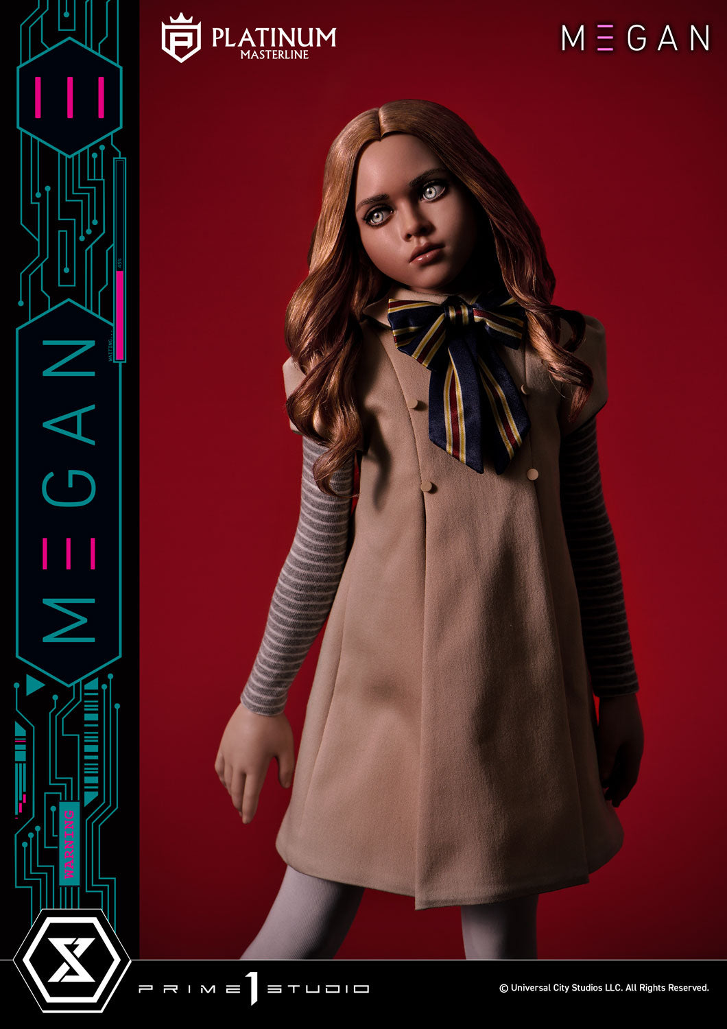 PRE-ORDER Prime1 Studio - Platinum Masterline - M3GAN (Film) - M3GAN Bonus Version 1/3