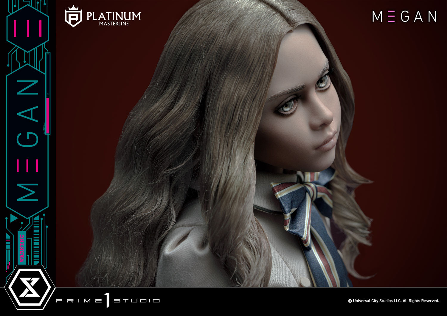 PRE-ORDER Prime1 Studio - Platinum Masterline - M3GAN (Film) - M3GAN Bonus Version 1/3