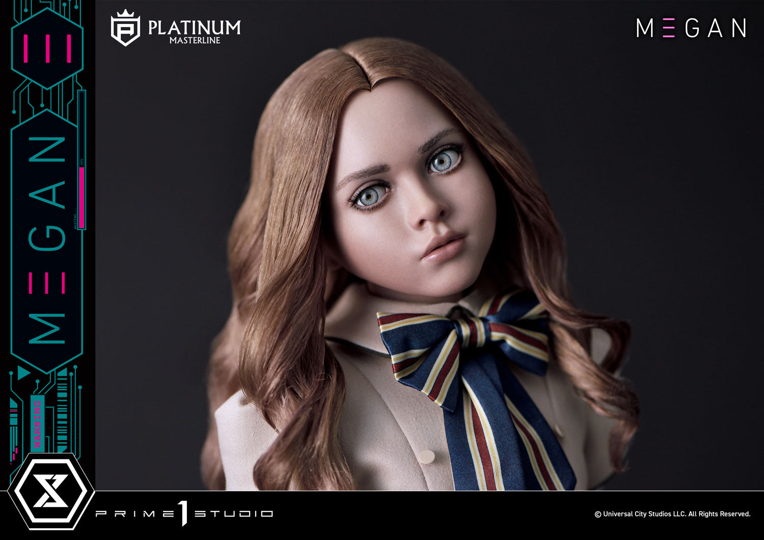 PRE-ORDER Prime1 Studio - Platinum Masterline - M3GAN (Film) - M3GAN Bonus Version 1/3