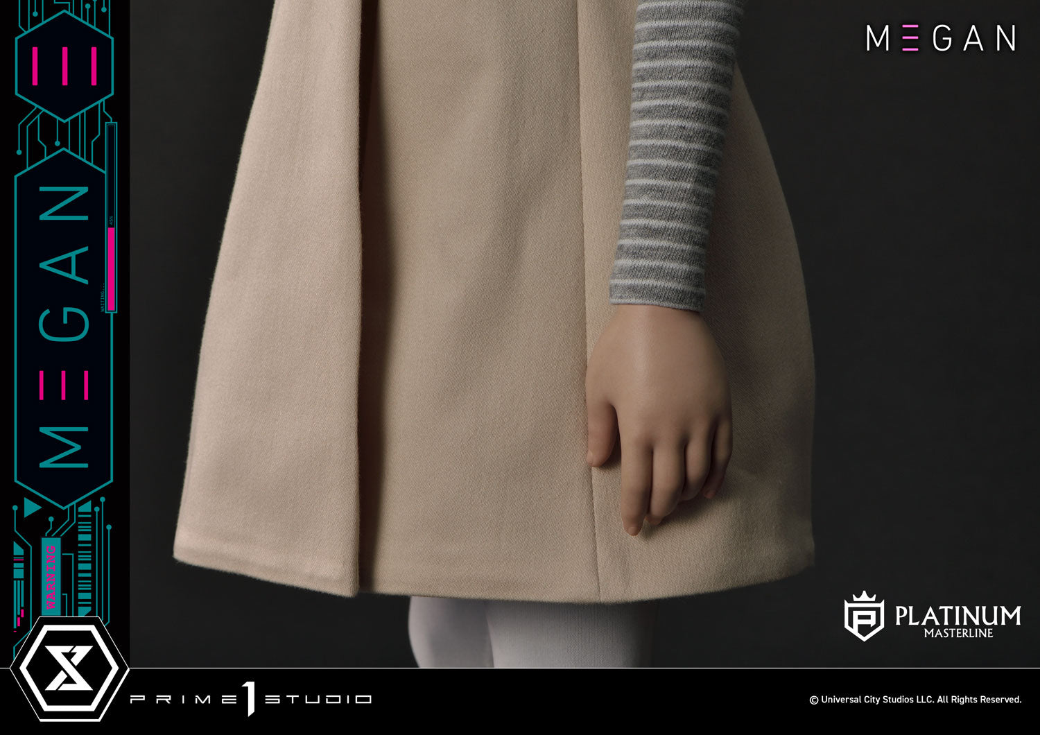 PRE-ORDER Prime1 Studio - Platinum Masterline - M3GAN (Film) - M3GAN Bonus Version 1/3