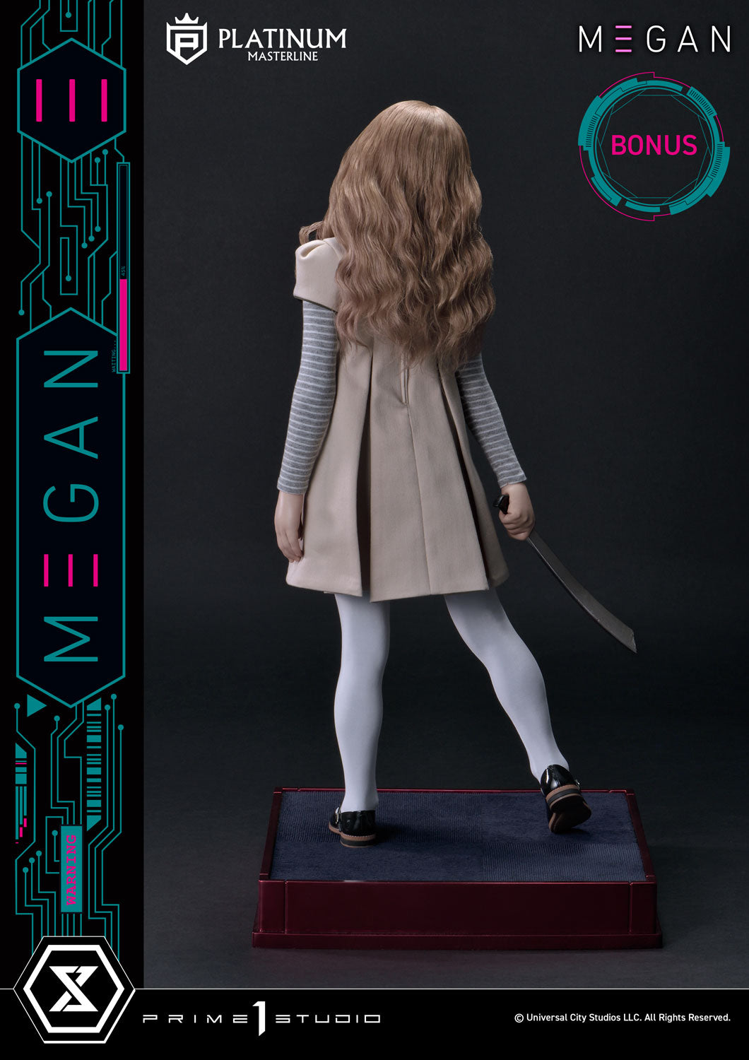 PRE-ORDER Prime1 Studio - Platinum Masterline - M3GAN (Film) - M3GAN Bonus Version 1/3