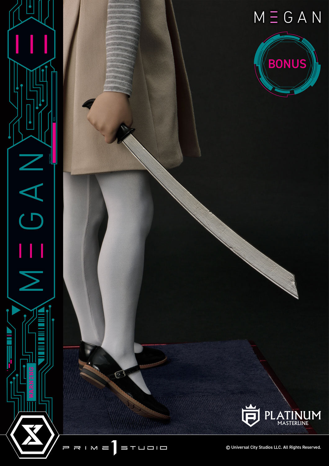 PRE-ORDER Prime1 Studio - Platinum Masterline - M3GAN (Film) - M3GAN Bonus Version 1/3
