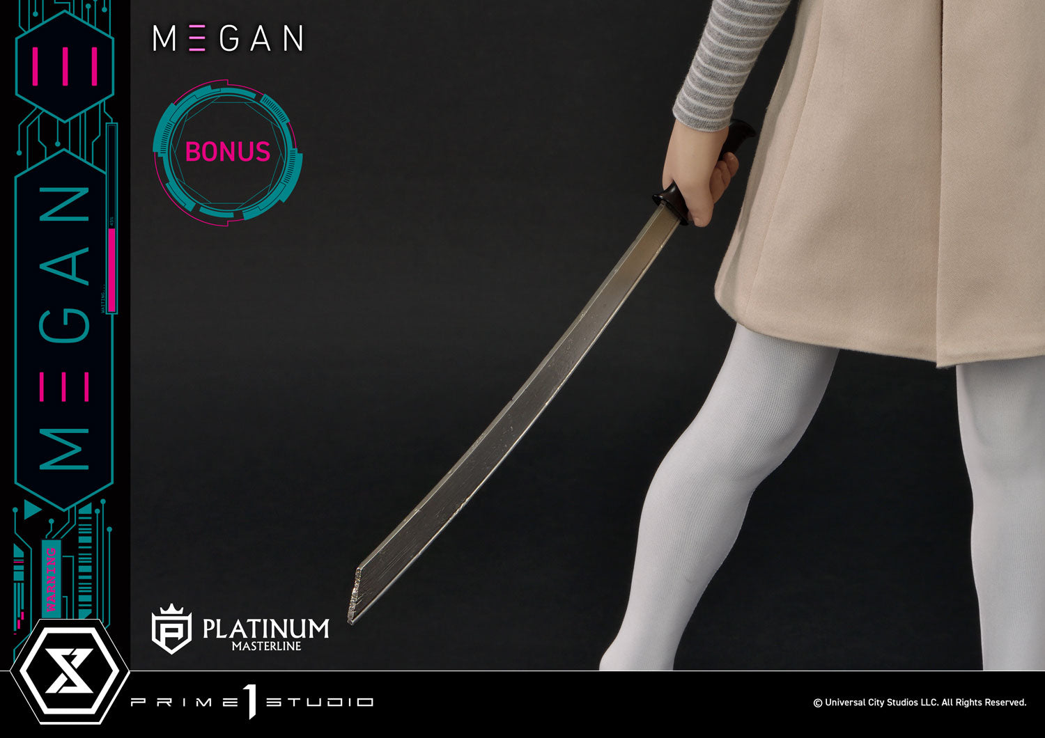 PRE-ORDER Prime1 Studio - Platinum Masterline - M3GAN (Film) - M3GAN Bonus Version 1/3