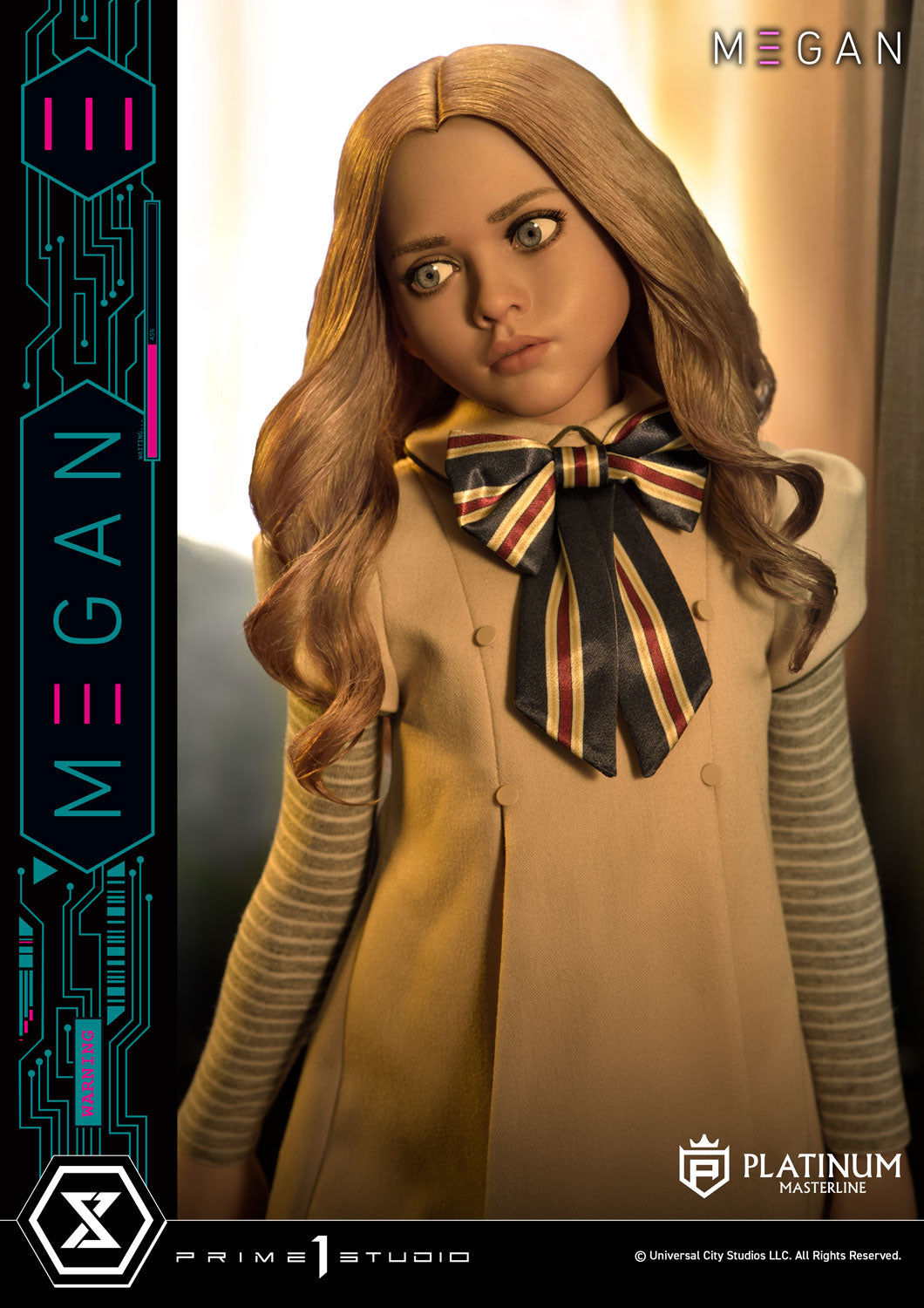PRE-ORDER Prime1 Studio - Platinum Masterline - M3GAN (Film) - M3GAN Bonus Version 1/3