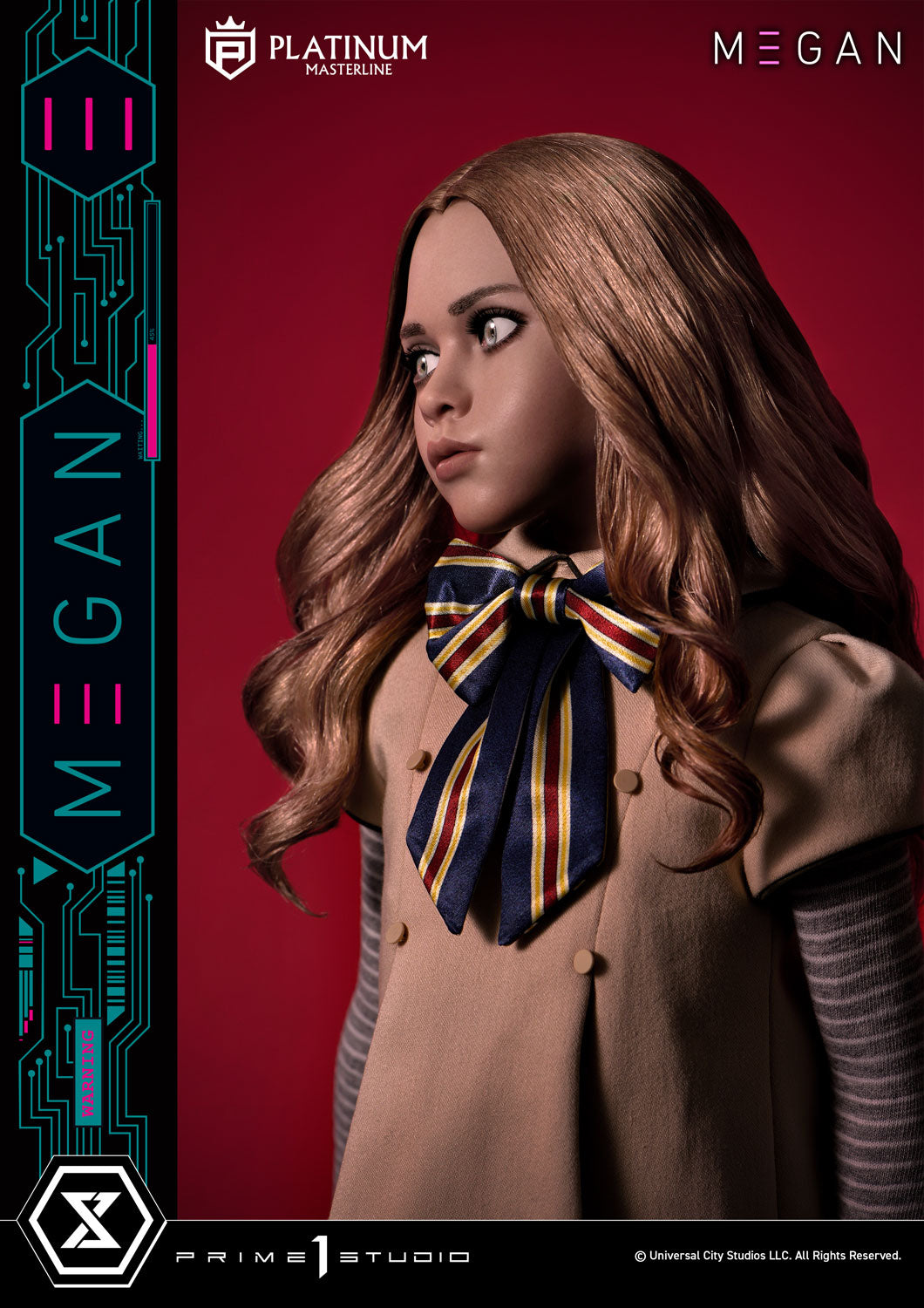PRE-ORDER Prime1 Studio - Platinum Masterline - M3GAN (Film) - M3GAN Bonus Version 1/3