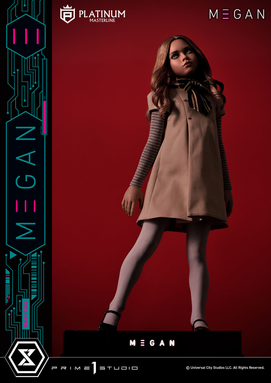 PRE-ORDER Prime1 Studio - Platinum Masterline - M3GAN (Film) - M3GAN Bonus Version 1/3