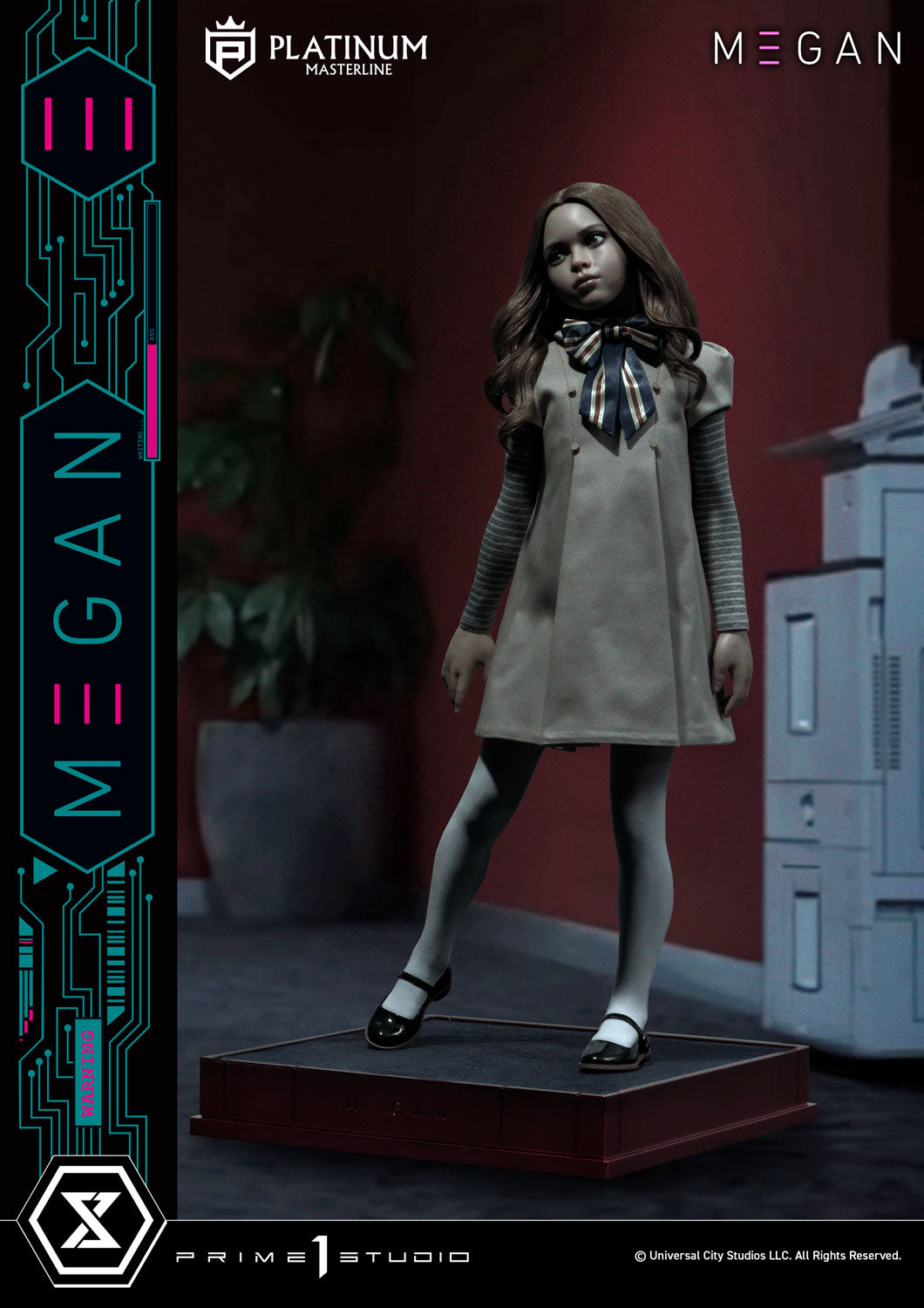 PRE-ORDER Prime1 Studio - Platinum Masterline - M3GAN (Film) - M3GAN Bonus Version 1/3