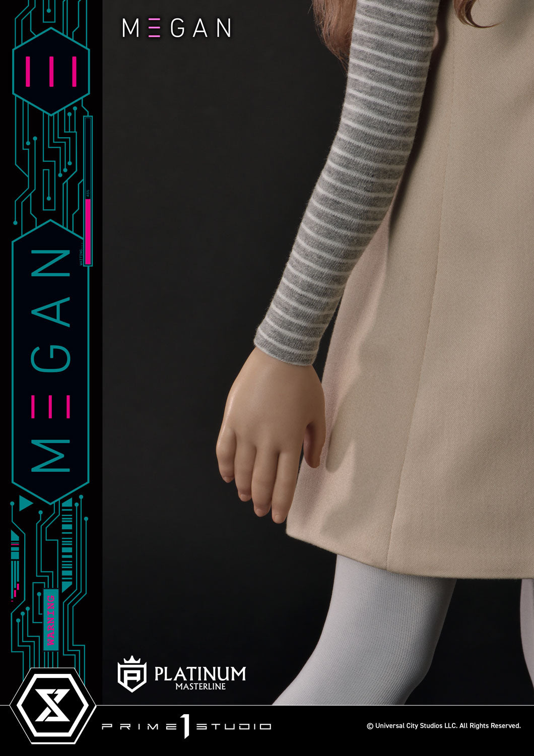 PRE-ORDER Prime1 Studio - Platinum Masterline - M3GAN (Film) - M3GAN Bonus Version 1/3