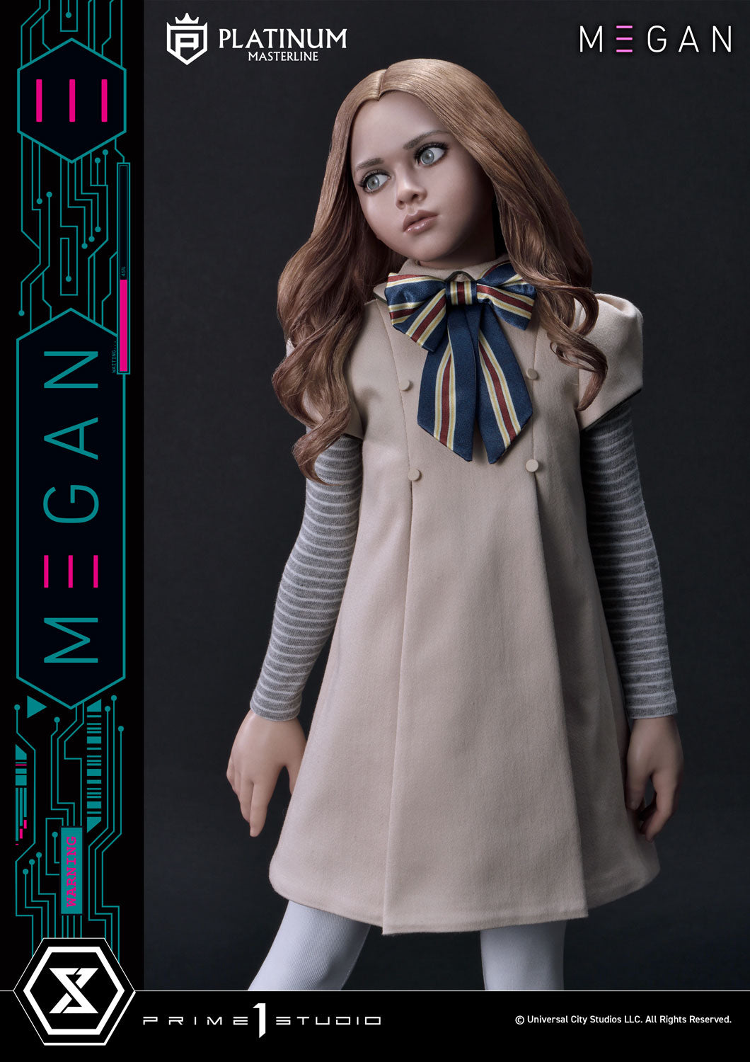 PRE-ORDER Prime1 Studio - Platinum Masterline - M3GAN (Film) - M3GAN Bonus Version 1/3