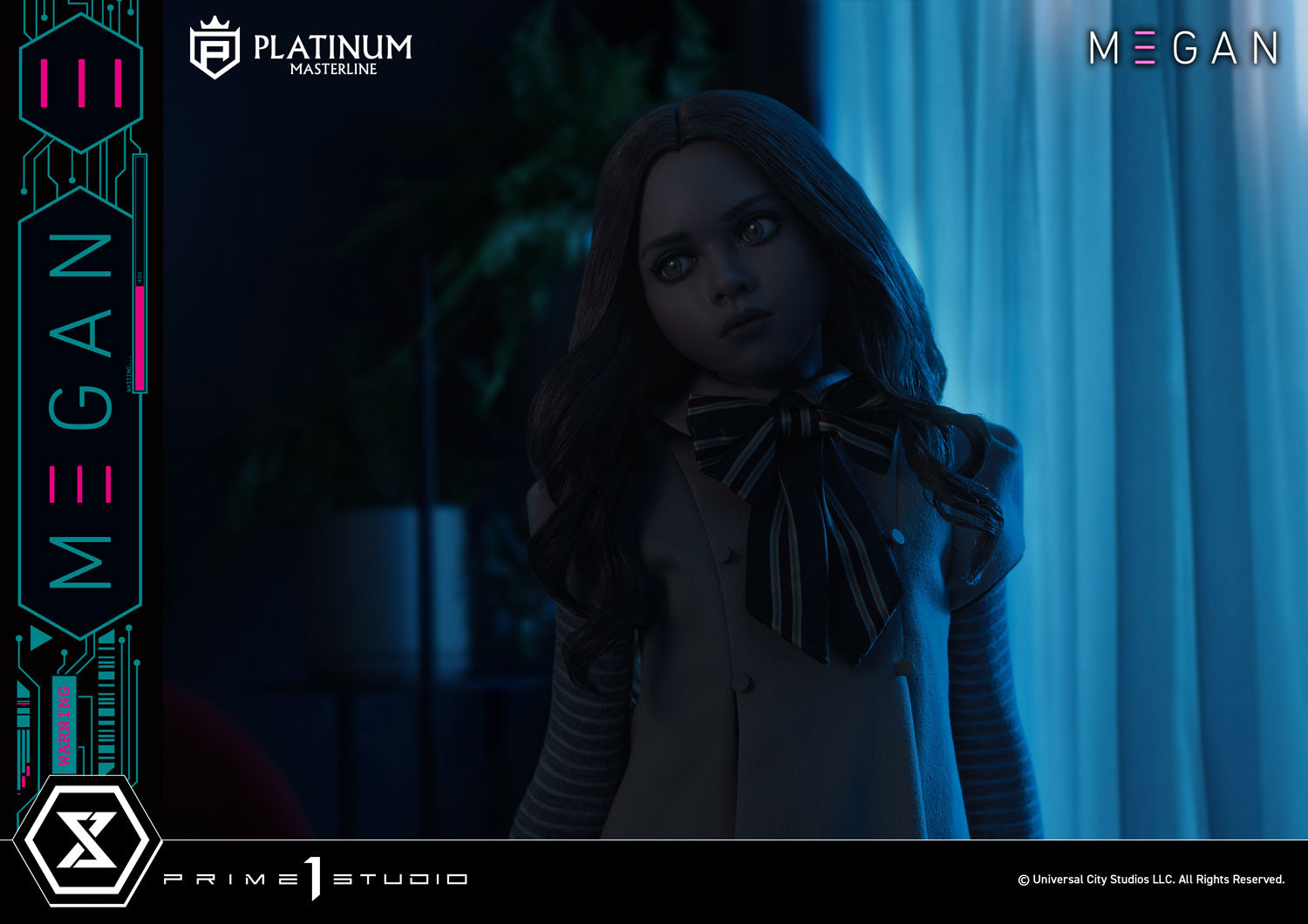 PRE-ORDER Prime1 Studio - Platinum Masterline - M3GAN (Film) - M3GAN Bonus Version 1/3
