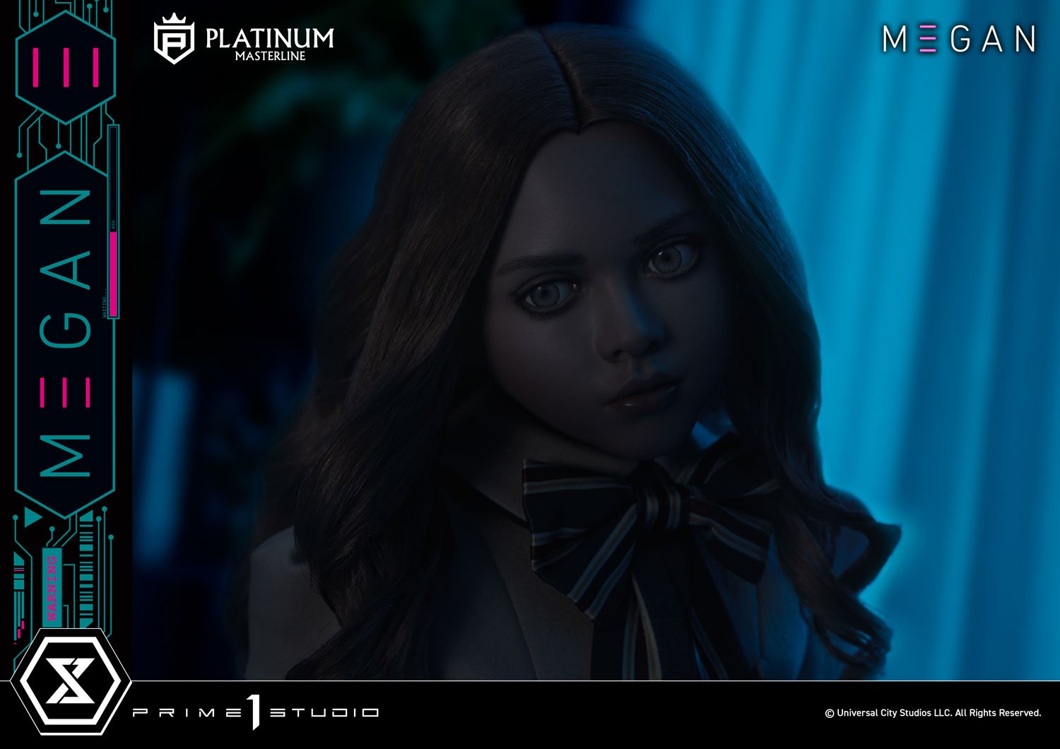 PRE-ORDER Prime1 Studio - Platinum Masterline - M3GAN (Film) - M3GAN Bonus Version 1/3