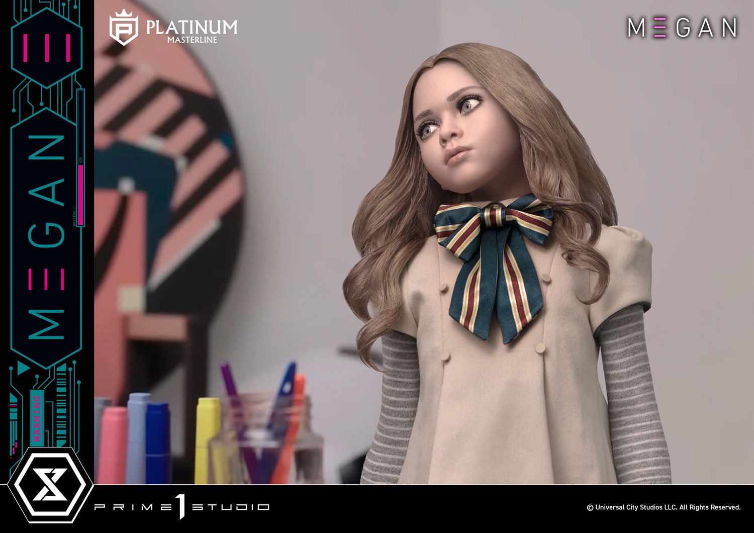 PRE-ORDER Prime1 Studio - Platinum Masterline - M3GAN (Film) - M3GAN Bonus Version 1/3