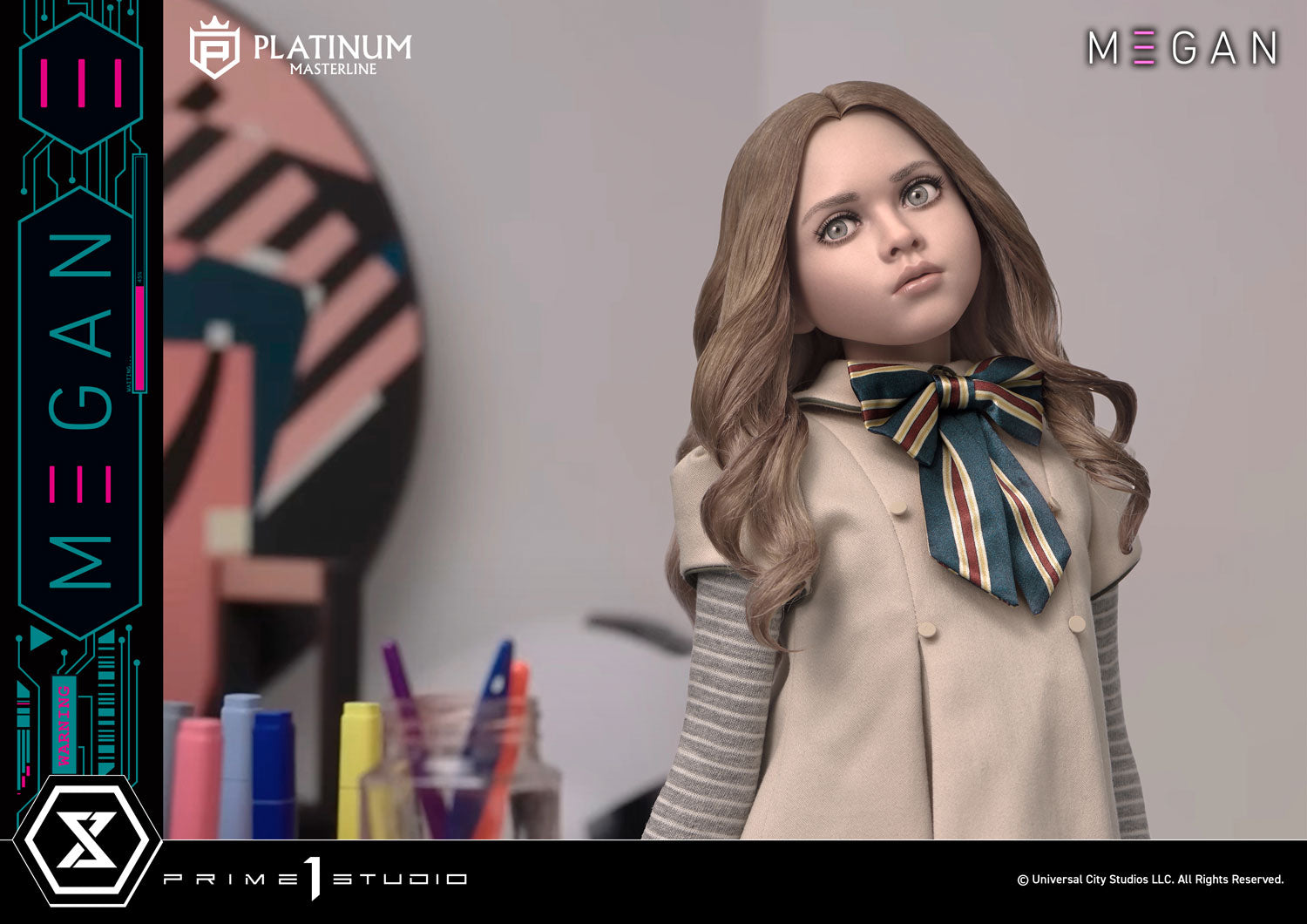 PRE-ORDER Prime1 Studio - Platinum Masterline - M3GAN (Film) - M3GAN Bonus Version 1/3