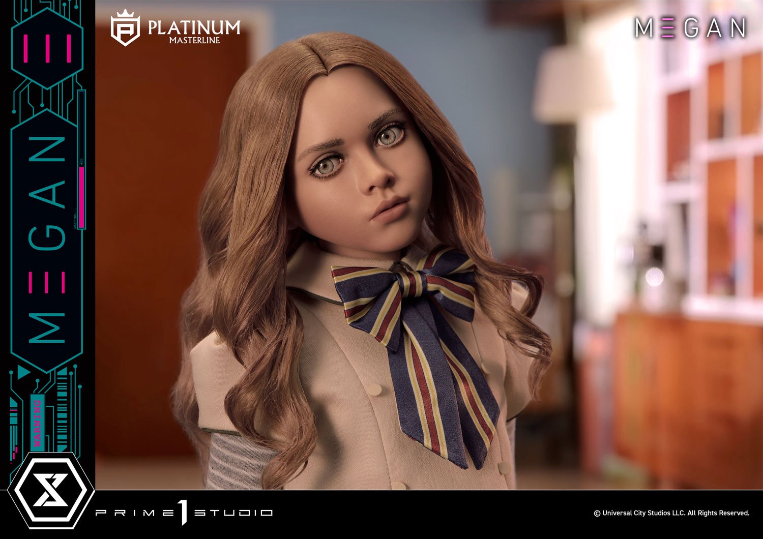 PRE-ORDER Prime1 Studio - Platinum Masterline - M3GAN (Film) - M3GAN Bonus Version 1/3