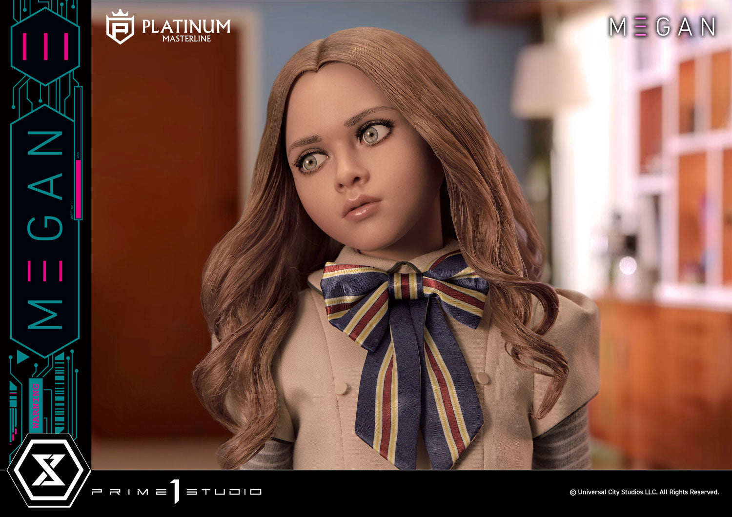 PRE-ORDER Prime1 Studio - Platinum Masterline - M3GAN (Film) - M3GAN Bonus Version 1/3