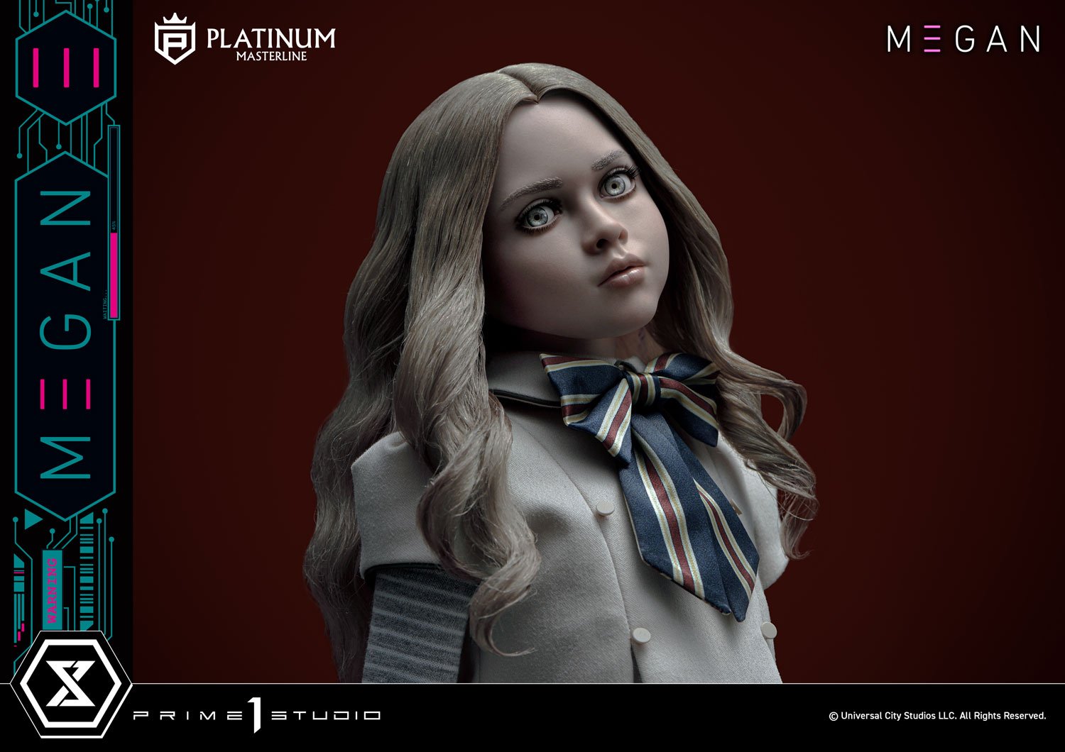 PRE-ORDER Prime1 Studio - Platinum Masterline - M3GAN (Film) - M3GAN Bonus Version 1/3