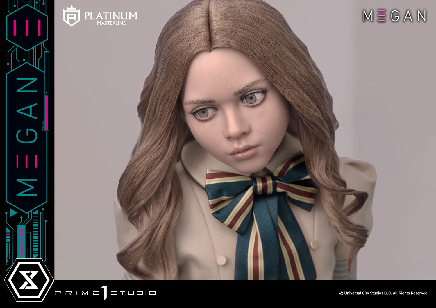 PRE-ORDER Prime1 Studio - Platinum Masterline - M3GAN (Film) - M3GAN Bonus Version 1/3