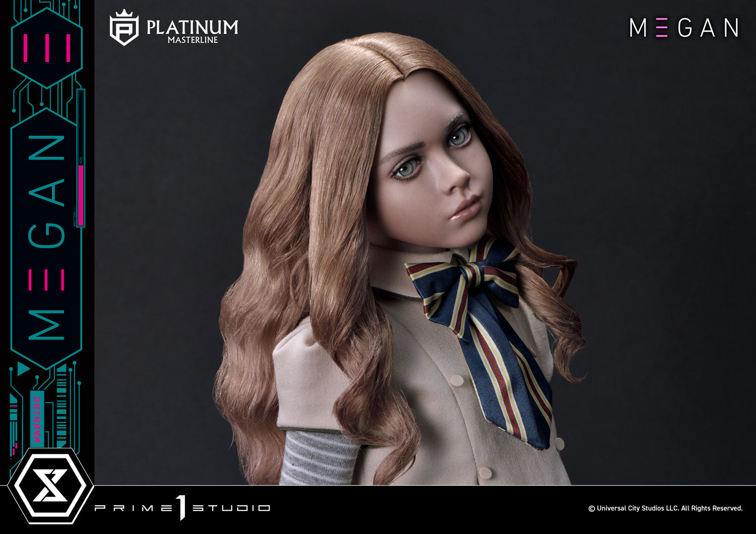 PRE-ORDER Prime1 Studio - Platinum Masterline - M3GAN (Film) - M3GAN Bonus Version 1/3