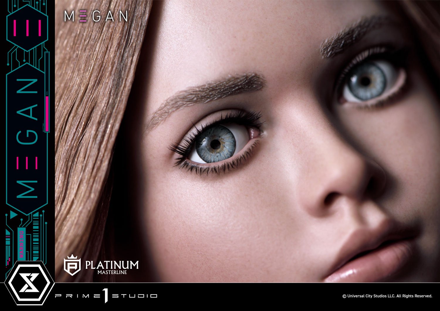 PRE-ORDER Prime1 Studio - Platinum Masterline - M3GAN (Film) - M3GAN Bonus Version 1/3