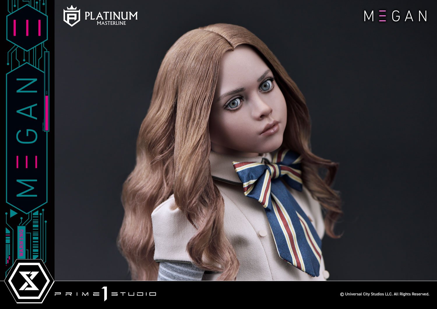 PRE-ORDER Prime1 Studio - Platinum Masterline - M3GAN (Film) - M3GAN Bonus Version 1/3