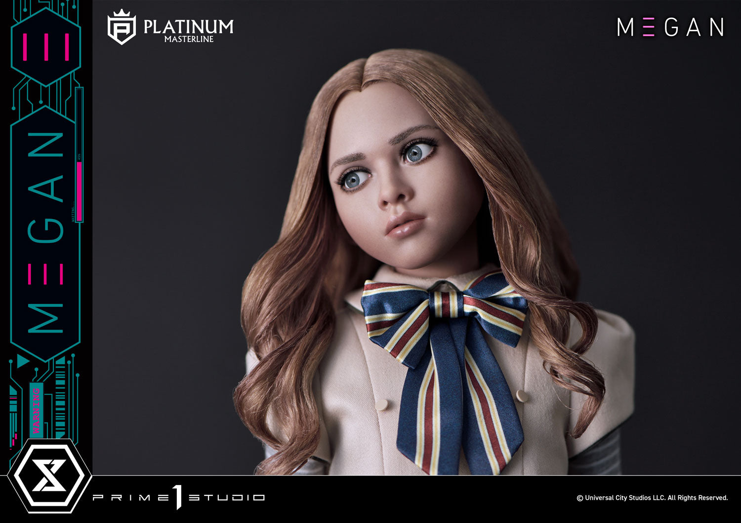 PRE-ORDER Prime1 Studio - Platinum Masterline - M3GAN (Film) - M3GAN Bonus Version 1/3