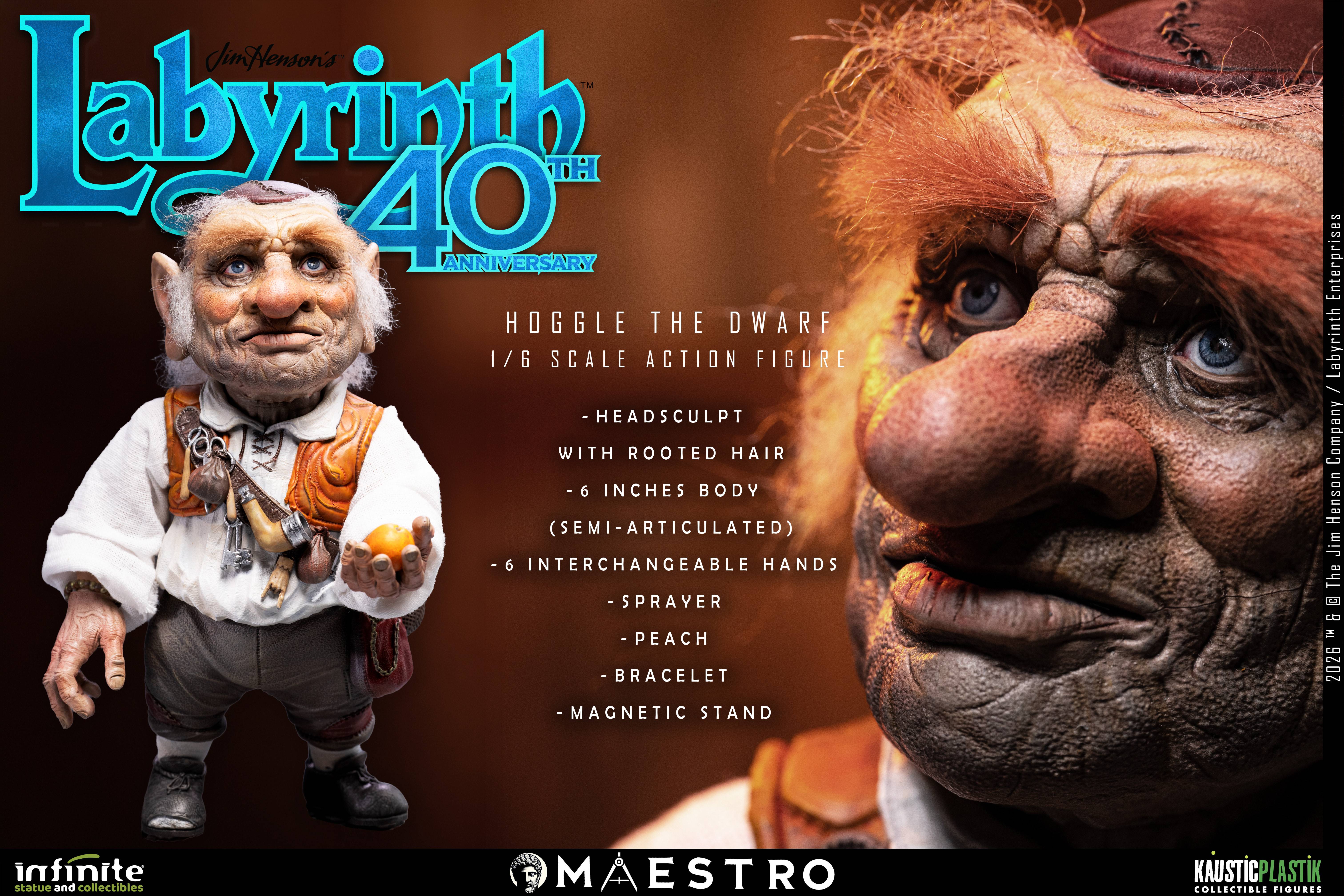 SPECIAL ORDER Infinity Statue - Labyrinth - Hoggle the Dwarf 1/6 [JP]