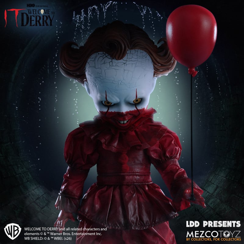 SPECIAL ORDER Mezco Toyz - Living Dead Dolls - IT: Welcome to Derry - Pennywise [JP]